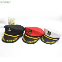 ราคา Superaf ขายดี หมวกทหาร สําหรับผู้ใหญ่ เรือยอร์ช เรือใบ กัปตัน เครื่องแต่งกาย (22286194393)