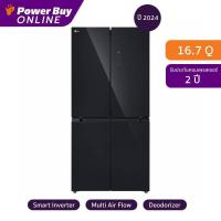 ราคา LG ตู้เย็น 4 ประตู 16.7 คิว Inverter (สีดำ) รุ่น GC-B47FMGAH.AMAPLMT (28671935005)