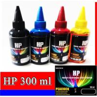 ราคา หมึกเติม "PEACOCK"(Shoola)For HP ​300ml.เกรดพรีเมียมใช้เติมเครื่องพิมพ์ตระกูล HPGT-51-52 เทียบเท่า คุณภาพสีสดใส ติดทนนาน (12005314103)