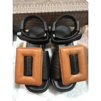 ราคา boyy puffy sandal platform ankle strap two tone (9662984114)