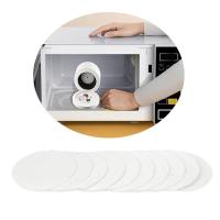 ราคา Flgo 10 ชิ้น DIY กระดาษใยแก้ว ไมโครเวฟเตาเผา กระดาษไฟเบอร์เซรามิค Hot Melt ขนาด 7 ซม. (29637255392)
