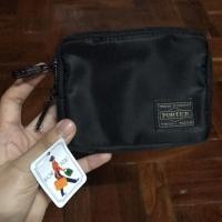 ราคา กระเป๋าสตางค์ทรงสั้น PORTERสีดำ (1358755335)