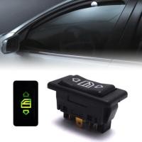 ราคา รถ 6-pin รถกระจก Lifter สวิทช์ไฟฟ้าปุ่มสวิทช์ไฟสีเขียว 12/24V 10A สวิทช์เปิด/ปิดอัตโนมัติ (41523963449)