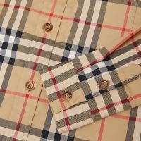 ราคา เสื้อเชิ๊ตเด็ก Burberry สไตล์วินเทจ พิมพ์ลายยีนส์ ทำจากผ้าฝ้ายยืด (43224835324)