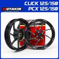 ราคา MUTAKIN ล้อแม็ก 801 RIM ล้อแม็กคลิก HONDA CLICK125(i) / CLICK150(i) / PCX125 / PCX150 คลิก125i คลิก150i 1.8*2.15-14 (25627530102)