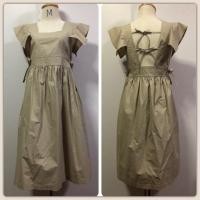 ราคา ⛩เดรสสั้น ผูกโชว์หลัง ผูกข้าง แบบน่ารัก ผลิตที่ญี่ปุ่น⭐️มือ 1⭐️ (7216749972)