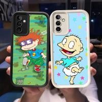 ราคา O-37 Rugrats Casing สําหรับ Samsung Galaxy S21 M15 S24 A55 5G FE สีดําและสีขาว (28240228670)
