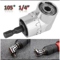 ราคา ข้อต่อสว่าน ข้องอ หัวต่อสว่าน งอ 105 องศา ข้องอไขควง สว่าน ไขควง บล็อก ต่อสว่าน แกนหกเหลี่ยม หัวแม่เหล็ก และไขควงไฟฟ้า (7912337167)