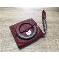 ราคา กระเป๋าสตางค์สีแดงเก๋ๆ มือสอง แบรนด์ Diesel (15602705480)