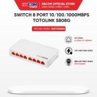 ราคา อุปกรณ์เครือข่าย/สวิตซ์ Totolink 8P S808 10/100/1000Mbps Totolink S808G (42860598769)