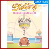 ราคา POPMART DIMOO Dating Series Lanyard Pendant Cute Figure pop mart blind box figures gift (28592891910)