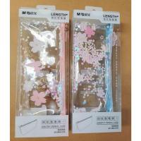 ราคา กระเป๋าใส่ดินสอ กระเป๋าใส่ปากกา ลาย Sakura พลาสติกใส กล่องดินสอ (APB903NK) (21950182090)