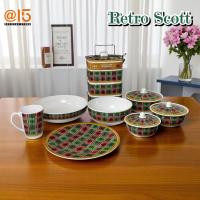 ราคา จาน-ชามเมลามีน Superware ลาย Retro Scott (เรโทร สก๊อต) (40663854136)