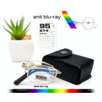 ราคา แว่นสายตายาวกรองแสงสีฟ้าแบบพับได้ แว่นอ่าน่หนังสือสำหรับสายตายาว กรอบโลหะ (5038538061)