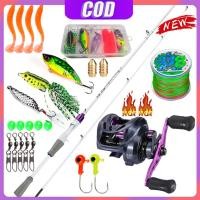 ราคา Sougayilang ใหม่ ชุดคันเบ็ดตกปลาคาร์บอน 1.8 ม. 2 ส่วน และรอกตกปลา อัตราทดเกียร์ 8+1BB 7.2:1 สําหรับน้ําจืด น้ําเค็ (24156708214)