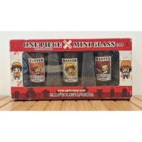 ราคา แก้วมินิ One Piece 3 ใบ (Panson Works ลิขสิทธิ์แท้)เซ็ตมินิแก้วลาย WANTED ลาย Portgas D. Ace Monkey D. Luffy Shanks (41962227478)
