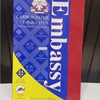 ราคา กระดาษคาร์บอนเอ็มบาสซี่ No.333 สีน้ำเงิน สำหรับเขียน (21000793768)