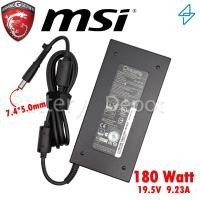 ราคา MSI Adapter ของแท้ GP73, GP75, GL65, GL75 Leopard 10SCXR, GP63 Leopard 8RE / Alpha 15 MS-16U6 / Alpha 15 A3DD 180W 7.4 (14598695529)