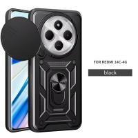 ราคา [ XIAOMI REDMI 14C / POCOPHONE C75 / 15C / POCOPHONE C85 ] CASING ARMOR TRANSFORMER RING STAND SLIDE CAMERA (29342571025)