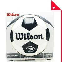 ราคา Wilson : WLSWTH8753* ลูกฟุตบอลเบอร์สาม Traditional Soccer Ball Size3 (22645315853)