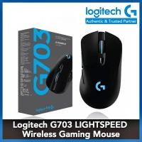 ราคา ⚡️เมาส์เกมมิ่งไร้สาย⚡️LOGITECH G703 Lightspeed Wireless Gaming Mouse เซ็นเซอร์เกมมิ่ง HERO 25K ขั้นสูง 2y (2243260044)