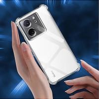 ราคา เคสใส Xiaomi 13T/Xiaomi 13T pro (mi 13T/mi 13t pro ) เคสนิ่มกันกระแทก 4 มุม คลุมป้องกันกล้อง (19595408615)