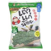 ราคา เถ้าแก่น้อยสาหร่ายญี่ปุ่น คลาสสิค / สาหร่ายทอด รสเผ็ด 26 ก. (23418926593)