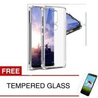 ราคา เคสกันกระแทกสําหรับ Nokia 6.1 Plus / Nokia X6 - ใส - ฟรีกระจกนิรภัย (41020734889)