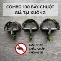 ราคา เอ็กซ์โอ - คอมโบของดักหนูครึ่งวงกลม 100 ชิ้น, โครงเหล็กแข็งแรง, สปริงแข็งแรงที่มีความสําคัญเป็นพิเศษ, สินค้าชั้นหนึ่ง (42018545798)