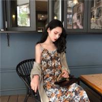 ราคา เดรสยาวสไตล์เกาหลี(พร้อมส่ง) (1435925669)