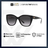 ราคา Emporio Armani แว่นตากันแดด กรอบแคทอาย สีดํา สําหรับสตรี - EA4198F (29654996955)