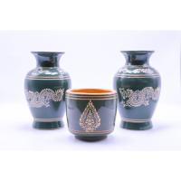 ราคา กระถางธูป แจกัน เซรามิก ลายมังกรมงคล (11712560418)