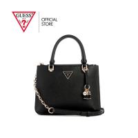 ราคา GUESS กระเป๋า รุ่น VG856905 ILIA SMALL GIRLFRIEND SATCHEL สีดำ (24883013658)
