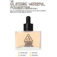 ราคา 3CE GLOSSING WATERFUL FOUNDATION {#NUDE BEIGE} (8902783597)