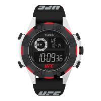 ราคา TIMEX TW2V86700 UFC Kick นาฬิกาข้อมือผู้ชาย สายเรซิ่น สีดำ หน้าปัด 49 มม. (22062376007)