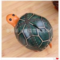 ราคา ฉชั้นแรกฟอกผักหนังวัวเต่าขนาดเล็กกระปุกออมสินน่ารักสร้างสรรค์เดสก์ท็อปตกแต่งเหรียญการจัดเก็บธนาคารของขวัญเล็กๆ (43225151116)