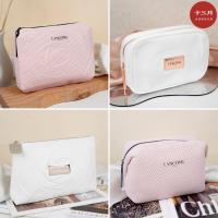 ราคา ลังโคม ปู่ หนังกระเป๋าเครื่องสําอางสุภาพสตรีกุหลาบพิมพ์เดินทางจัดระเบียบกระเป๋ากันน้ําแป้งกระเป๋าประณีตกระเป๋าเหรียญ (40874683051)