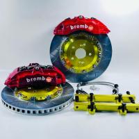 ราคา ชุดเบรคbrembo คาเยน 18z ปั้มเบรคของแท้ จานแท้Brembo และจานOEMเกรดHicabon (27717723719)