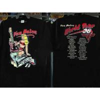 ราคา แฟชั่น เสื้อยืด Van Halen Running with the Devils since 78 เสื้อยืด Van Halen World Tour 1978 เสื้อยืด Van Halen (24156514107)