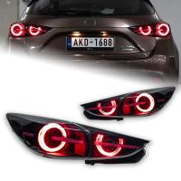 ราคา AKD รถจัดแต่งทรงผมไฟท้ายสําหรับ Mazda 3 Axela LED ไฟท้าย Hatchback Mazda3 DRL 5 ประตูแบบไดนามิกสัญญาณย้อนกลับอุปกรณ์เสริมอัตโนมัติ (43468510904)