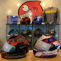 ราคา หมวกกันน็อค BILMOLA ลาย อวกาศ สีแดง-น้ำเงิน / ลาย NEX SPACE FLIGHT ORANGE BLACK (7445457327)