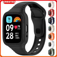 ราคา สายรัดยางซิลิโคนสำหรับ Xiaomi Redmi Watch 3 Active Mi Watch 3 Lite Smartwatch Redmi Watch 3 Active (27357883514)
