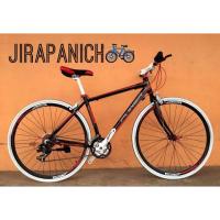 ราคา จักรยานไฮบริด Power (ตัวถังอัลลอยด์ ลบรอยเชื่อม เกียร์ Shimano 21 Sp วงล้ออัลลอยด์ 2 ชั้น (1274626934)