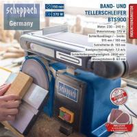 ราคา SCHEPPACH เครื่องขัดกระดาษทรายสายพาน รุ่น BTS 900 (6837031748)