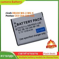 ราคา สำหรับ ricoh DB100 WG-2 WG-4, Pentax CX3 CX4 CX5 CX6, Olympus MJU 1010, Stylus 1010แบตเตอรี่กล้องดิจิตอล (43211482005)