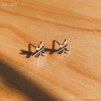 ราคา Ear : 001 ต่างหูแมลงปอ ต่างหูเงิน ต่างหูแฟชั่น (8157513420)
