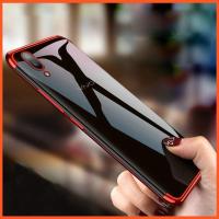 ราคา เคสโทศัพท์ ชนิดซิลิโคน TPU แบบนิ่ม สีใส สำหรับ Vivo V15 Pro Y91 Y95 V11i V11 Y85 V9 Y81 Y81i Y50 V7 Y17 Y12 S1 Y15 12 (1983822143)