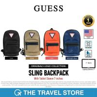 ราคา Guess ORIGINALS SLING BACKPACK With Tablet Sleeve 7" | Originals Logo Collection (OL703193) กระเป๋า (28875273517)