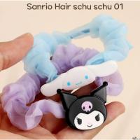 ราคา [Sanrio] ผ้าผูกผมน่ารัก เครื่องประดับผมสาวนักเรียน / เน็คไท Kuromi Cinnamoroll Tie (43352281393)