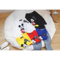 ราคา เสื้อครอป ลาย มิกกี้เมาส์น่ารักๆ โปโล โอเวอร์ไซส์ oversize (4025961484)